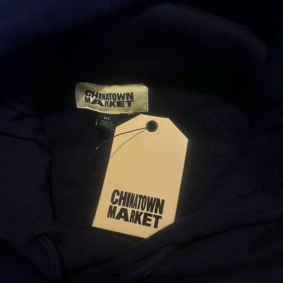 CHINATOWN MARKET Hippie‎ Hoodie Size XL Peace Love Psychedelic - Picture 4 of 8